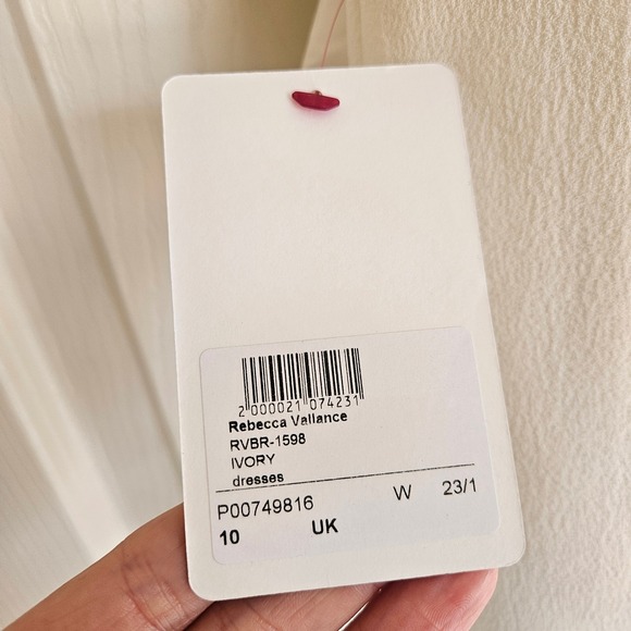 Rebecca Vallance Grace Halterneck Mini Dress NEW Sz UK 10/US 6 - Picture 6 of 15